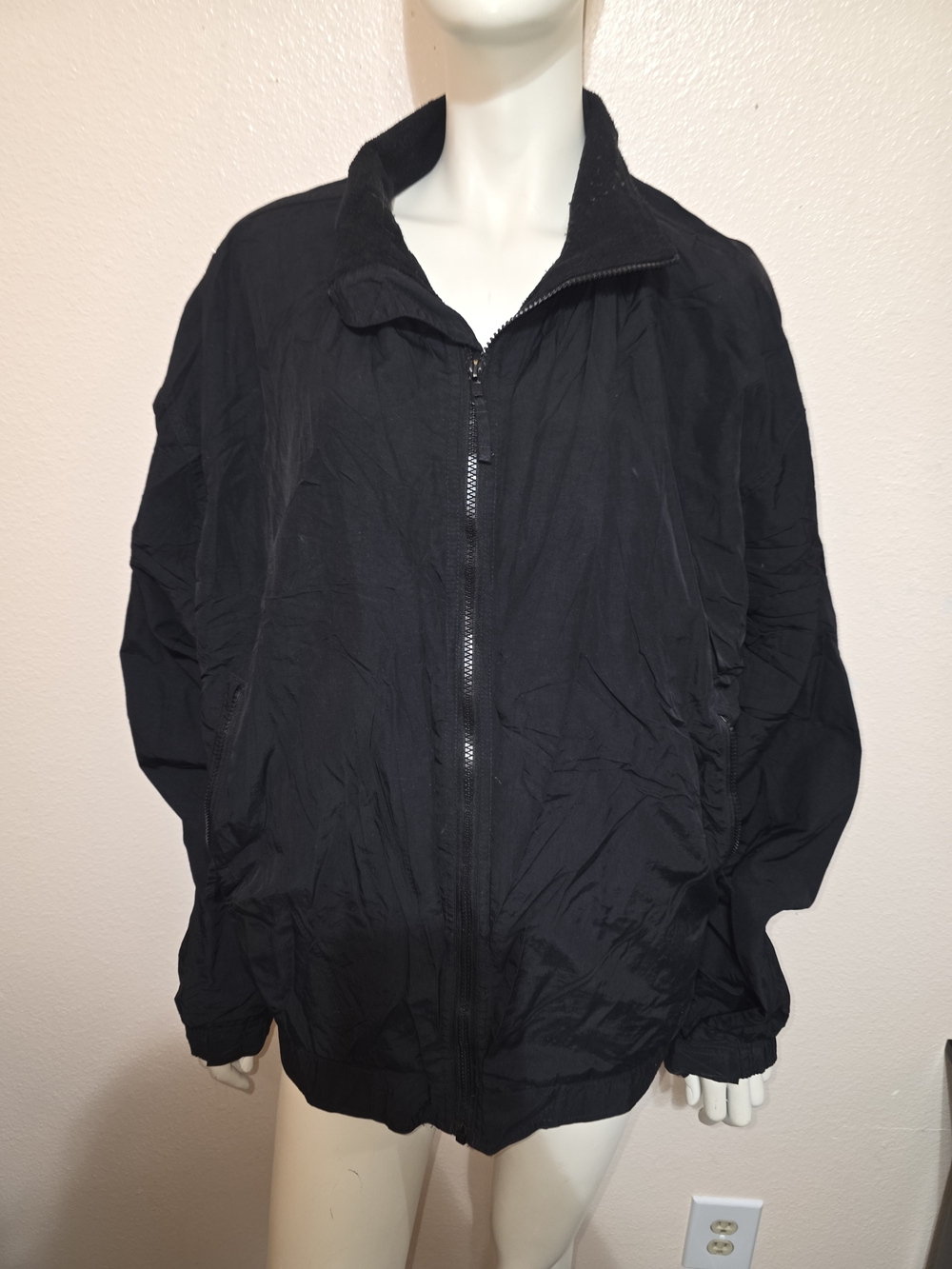 Austin Clothing Co. Black Men's Windbreaker Jacket